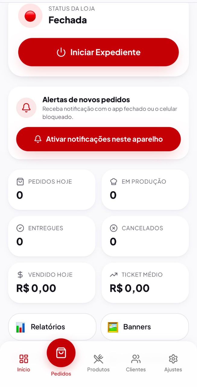 Dashboard Dutiva com gráficos, vendas e pedidos